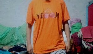 Orange Graphic T-Shirt