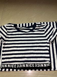 Striped Two-Piece Dress Set