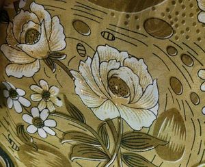Beautiful Green Floral Saree