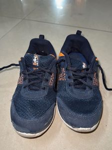 Men's Navy & Orange Sports Shoes