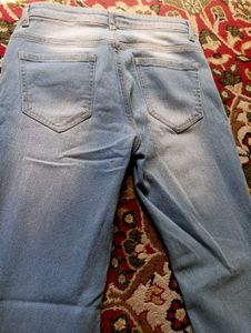 Light Wash Flare Jeans