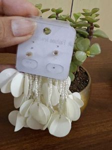 💕 Unique💕Pearl Dangle Earrings