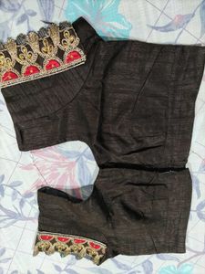 Beautiful Teal Embroidered Saree