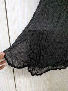 Black Embroidered Dress