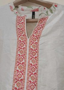 Elegant Floral Kurta