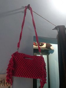 Handmade Macrame Crossbody Bag