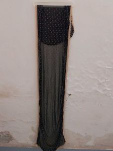 Elegant Black &amp; Gold Embellished Dupatta