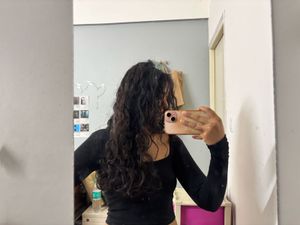 Black Ribbed Crop Top