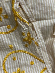 Elegant Yellow Kurta Set