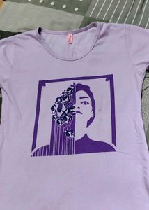 Lilac Graphic Tee