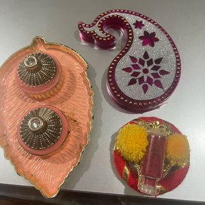 Decorative Pooja Set
