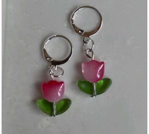 Cute Tulip Flower Earrings