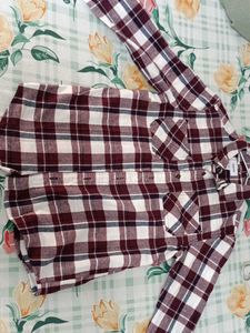Sonoma Plaid Flannel Shirt