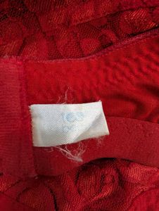 Red Lace Bra good quality 44B