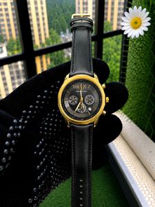 ARMANI EXCHANGE CHRONOGRAPH BLACK EDITION ⌚🖤✨*
