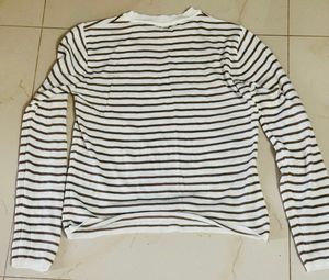 Striped Long Sleeve Sweater