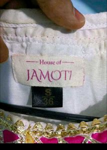 House of Jamoti Ombre Peplum Lehenga Set