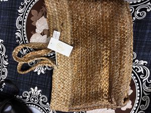 Chic Jute Tote Bag