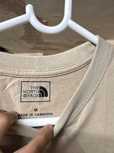 The North Face Beige Graphic T-Shirt