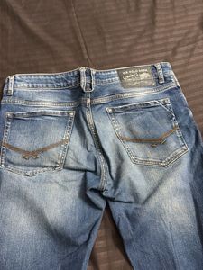Denim slim fit jeans