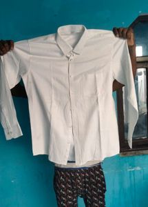 Classic White Men's Shirt