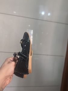Sparkly Black Mary Jane Shoes