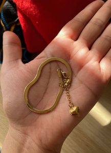Gold Herringbone Anklet/ Bracelet