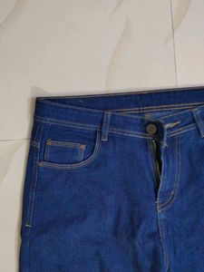 Dark Blue Denim Jeans