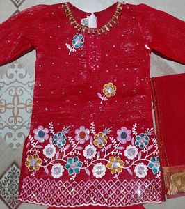 Girls Festivel Churidar.Size-30