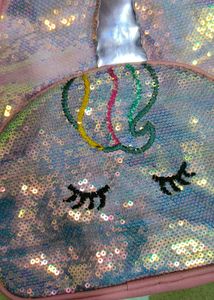 Kids Unicorn Sequin Backpack