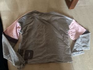 COMBO Flared Black Jeans &amp; Pink Graphic Top Set