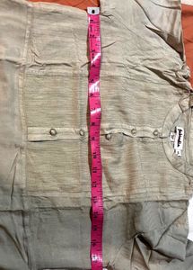Fabindia Elegant Beige Kurta