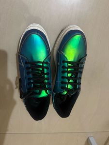Iridescent Chunky Sneakers