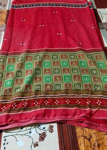 pink sari without blouse