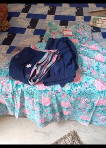 Beautiful Floral Kurta Set with Dupatta