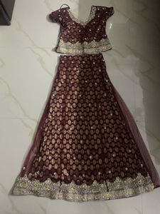 Elegant Embroidered Lehenga Choli Set