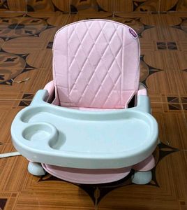Baby Booster Seat - Pink Quilted