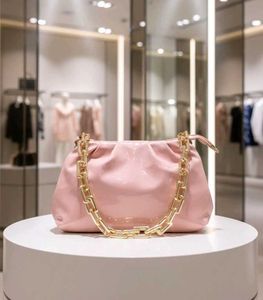 Pink Chain mini Handle Bag