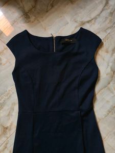 Elegant Navy Bodycon Dress