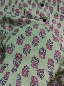 Zudio Boho Floral Print Button-Down Dress