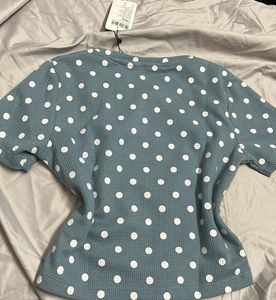 New Cute Polka Dots Fitted Top🌀