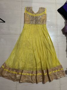 Yellow Ethnic Gown