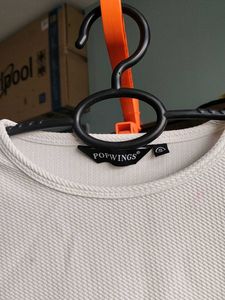 full sleeves white tshirt