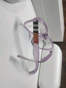 Stylish Purple Square Frame Glasses