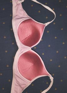 Comfortable Pink Padded Bra