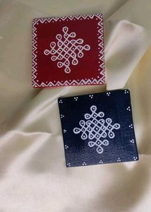 Traditional Indian Rangoli Artwork
