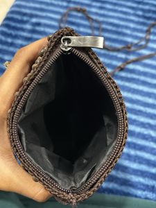 Unique Beaded &amp; Crafted Crossbody Bag