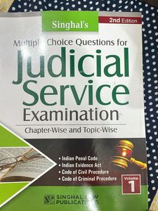 Singhal's Judicial Service Examination MCQs 2021