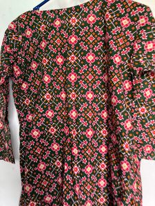 Multicolour Short Kurti
