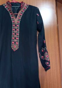Black Kurta N Duppatta